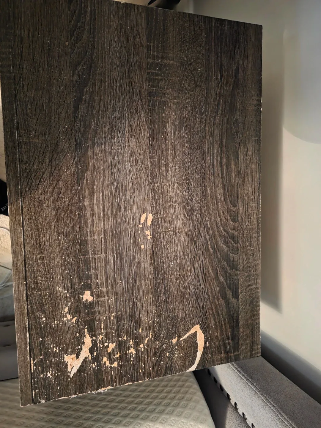 Wood Nightstand with Drawers - Dark Brown image indicator(5)