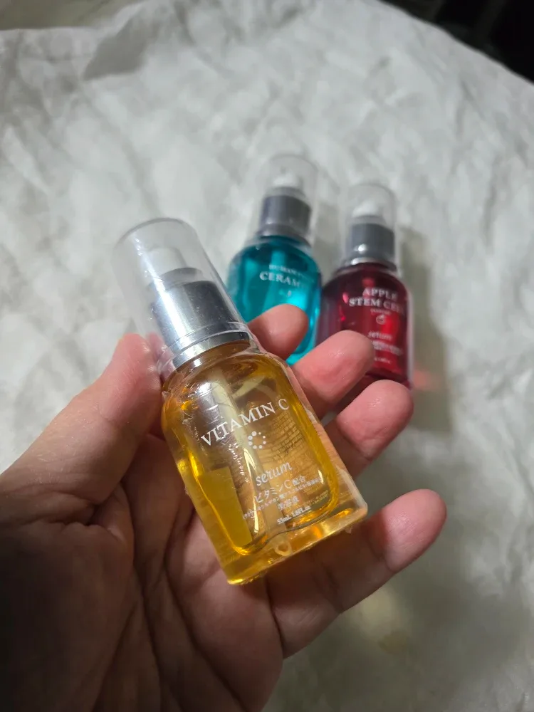 Vitamin C, Ceramide, Apple Stem Cell Serums Brand New Japan image indicator(2)