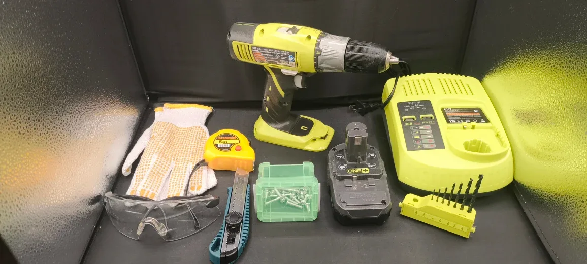 Ryobi P271 19.2V Cordless Drill Kit