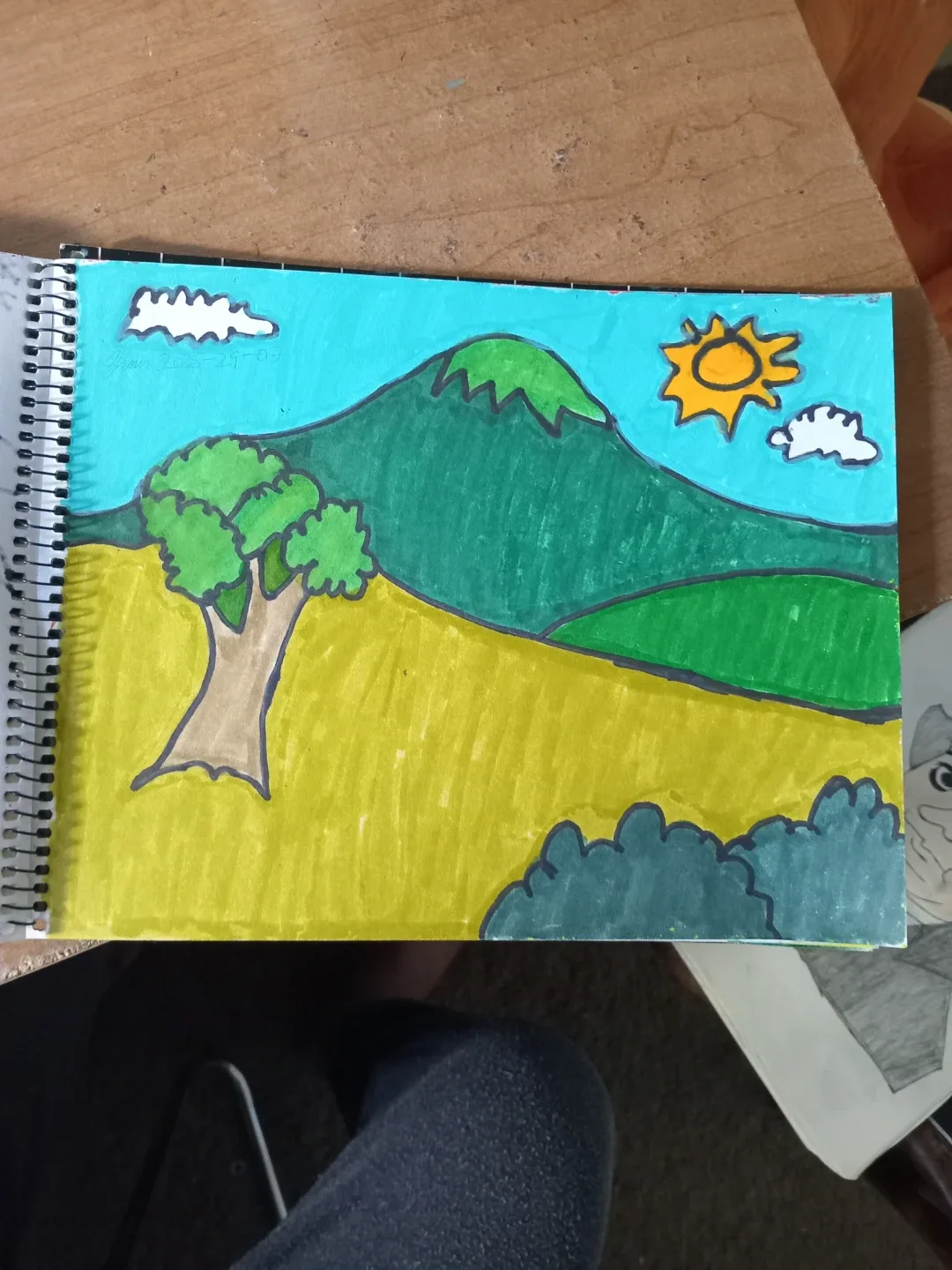 SCENERY, PLANT , CARICATURE AND SIMPSON DRAWINGS image indicator(10)