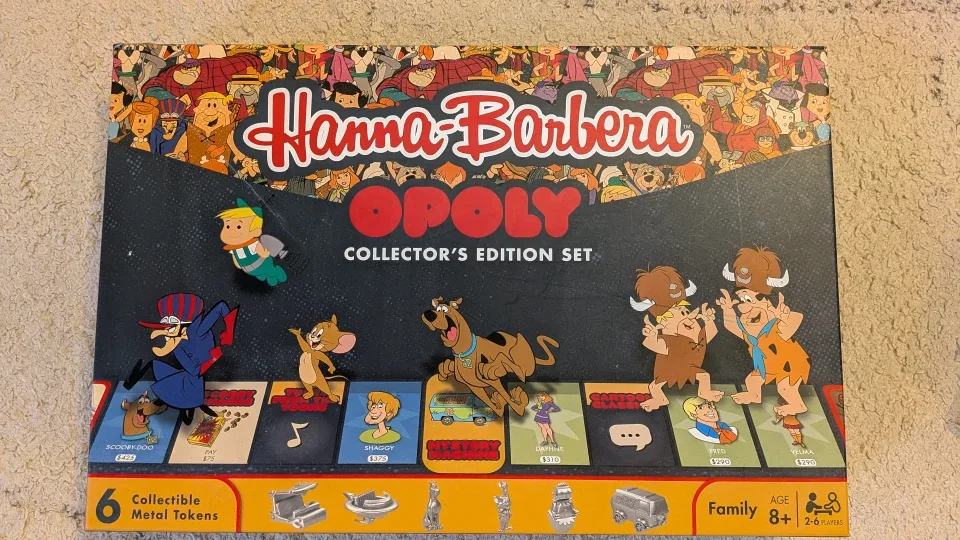Hanna-Barbera Opoly Collector's Edition Board Game