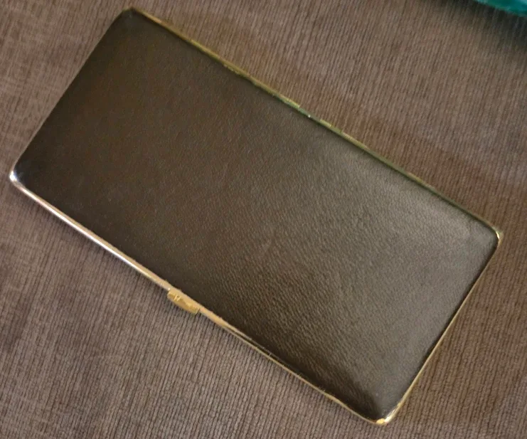 Vintage Gold-Tone Cigarette Case