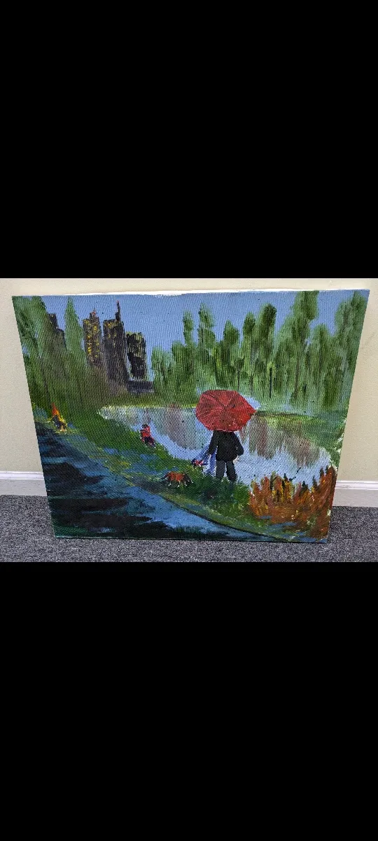 Oil painting on canvas