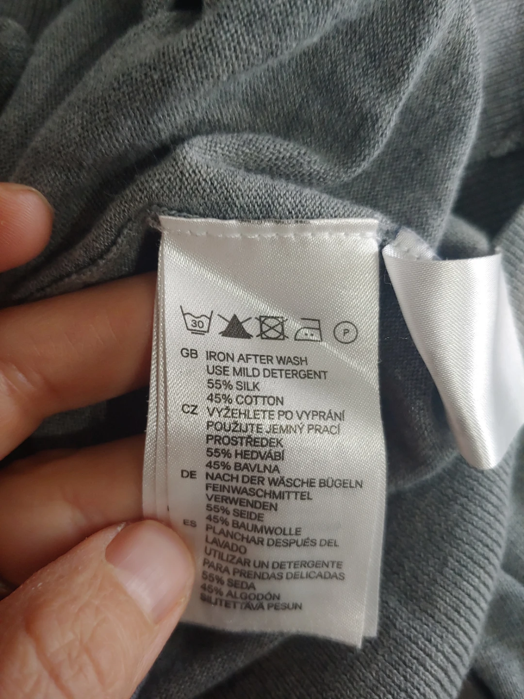 H&M Silk Cotton Cardigan - Size M - photo 4