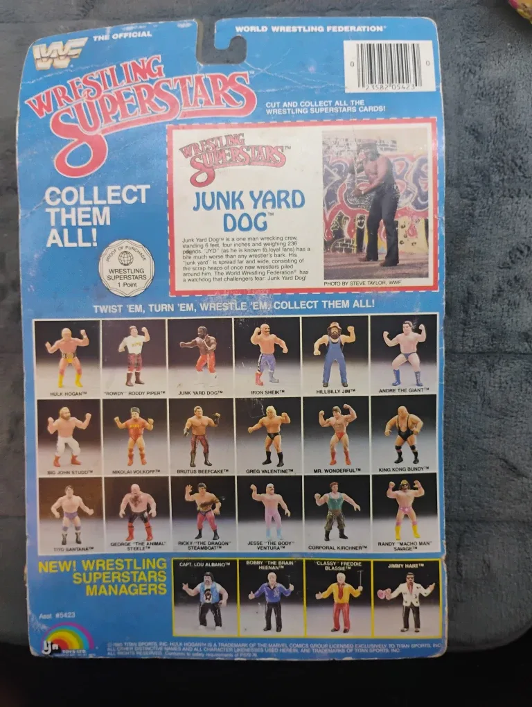 WWF Wrestling Superstars - Junkyard Dog Action Figure image indicator(2)