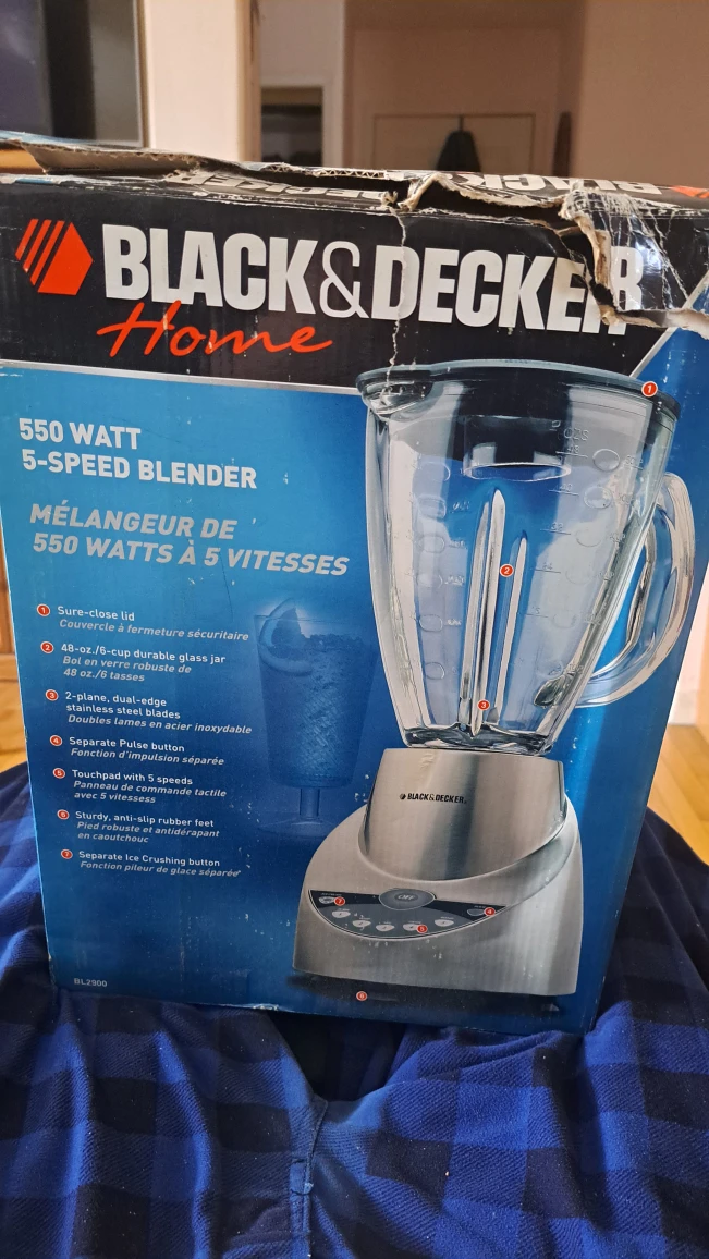 Black & Decker 550W 5-Speed Blender