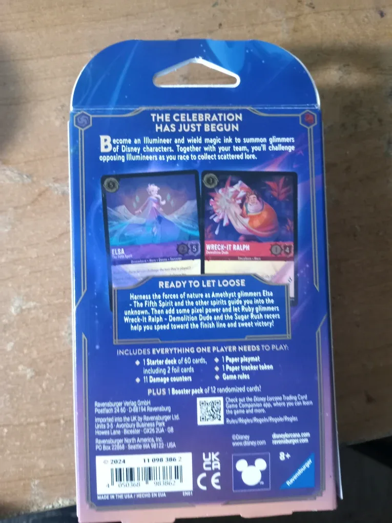 Disney Lorcana Trading Card Game Shimmering Skies Starter Deck image indicator(2)