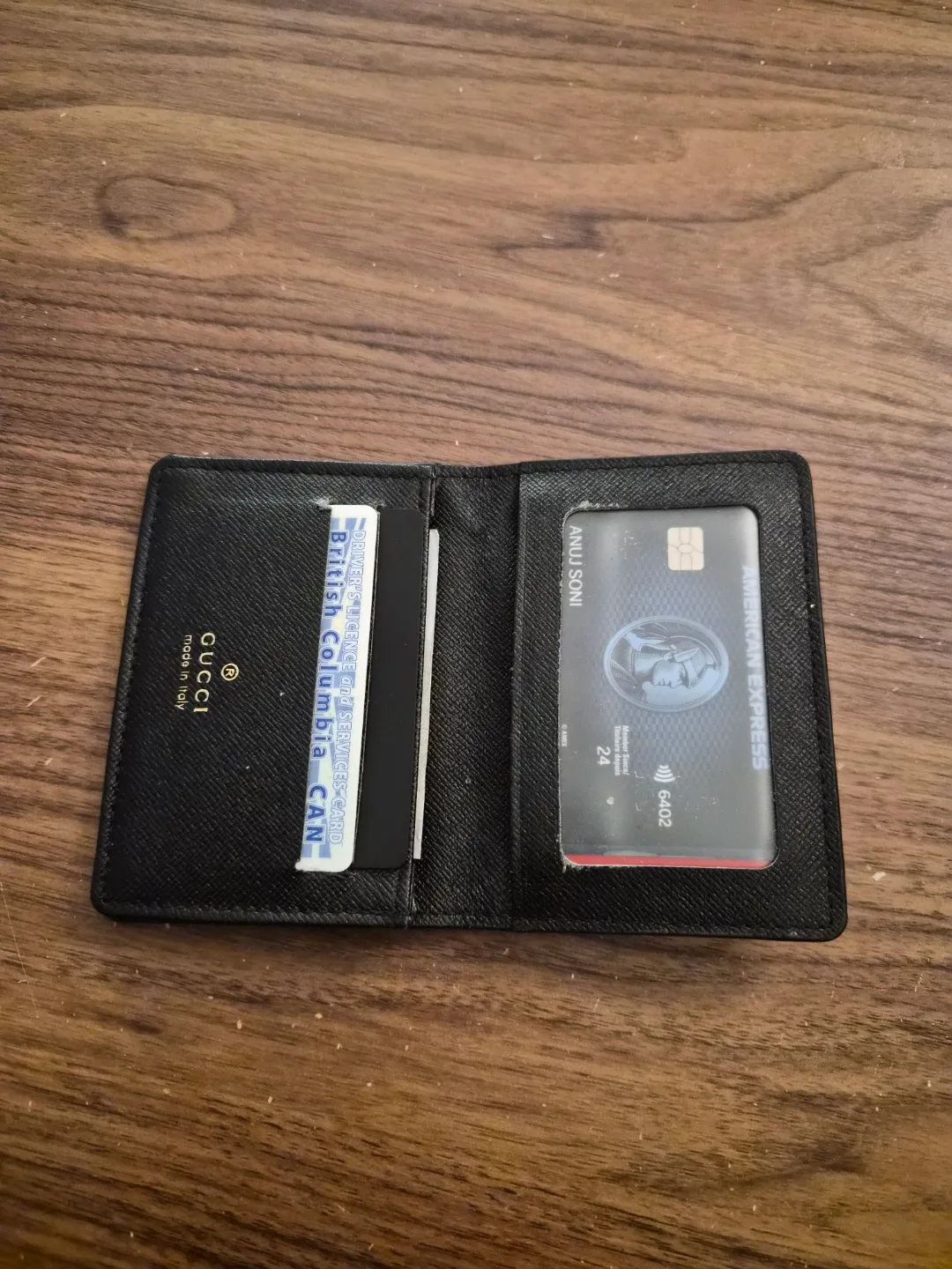 Gucci Black Card Holder image indicator(3)