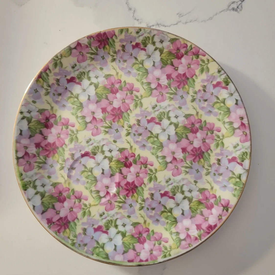 Shafford Hand Decorated Plate