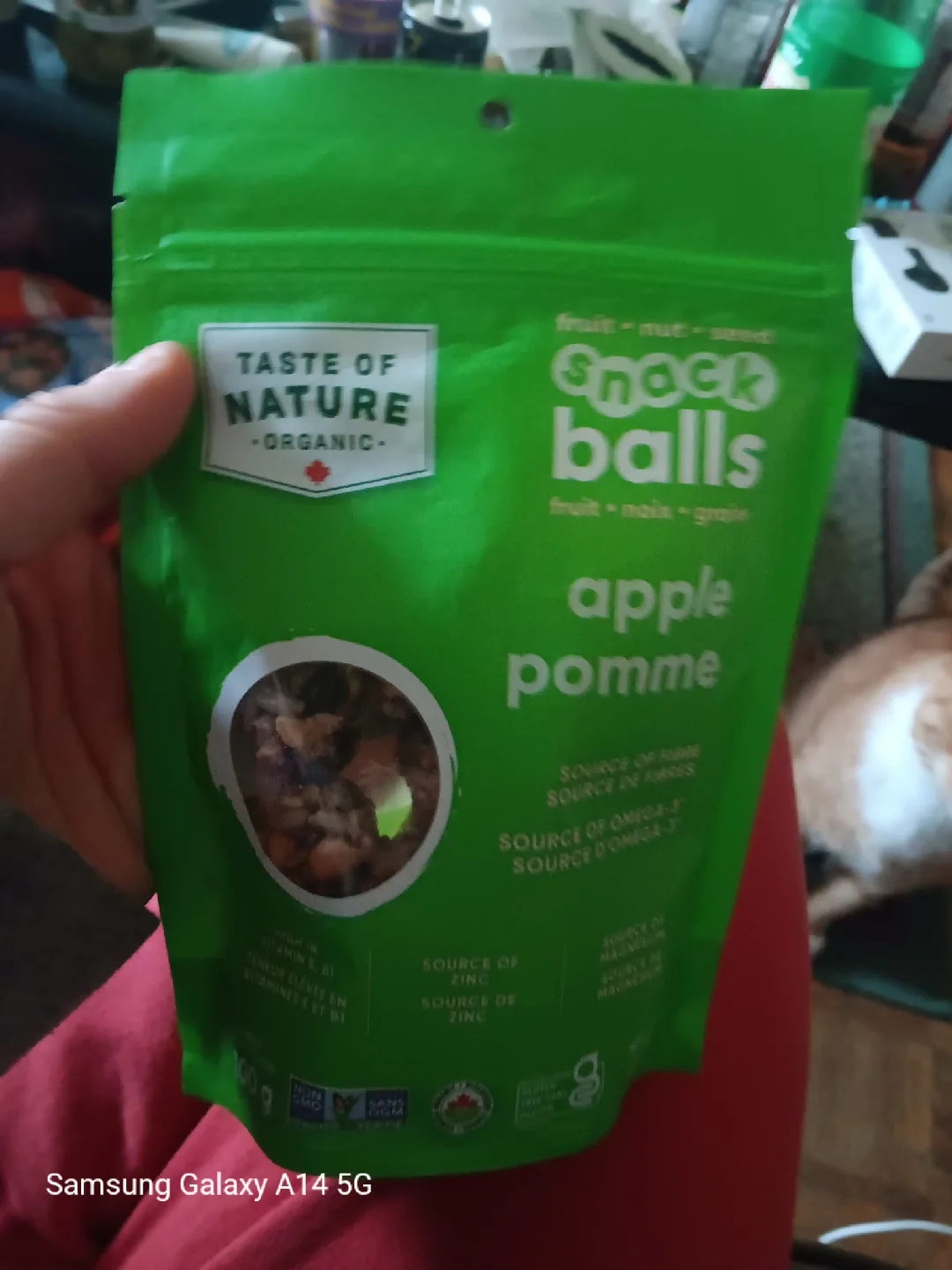 Taste of Nature Snack Balls - Apple, Blueberry, Banana thumbnail