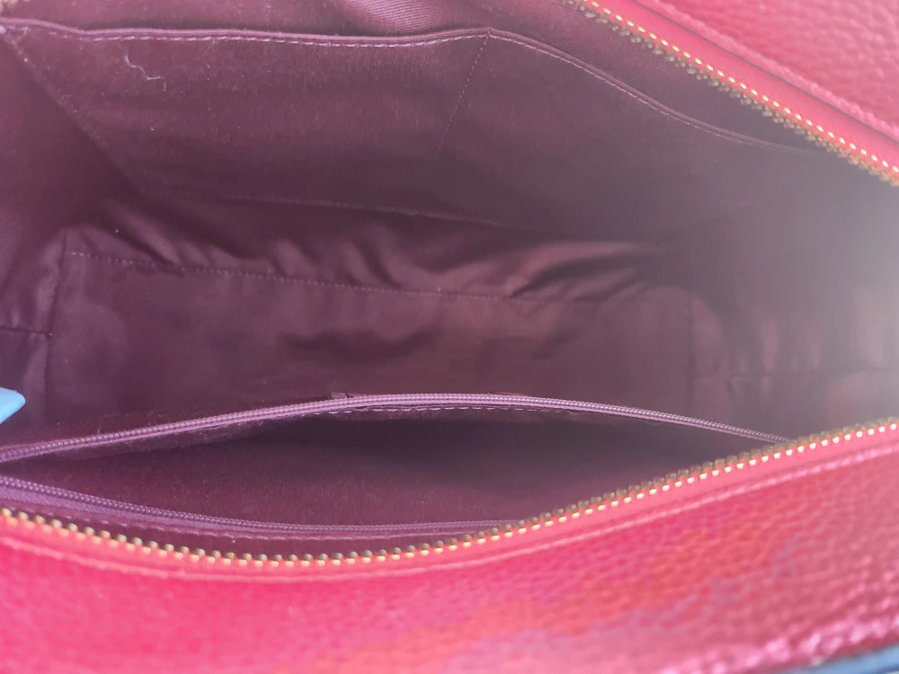 Coach Leather Market Tote - Red - photo 2