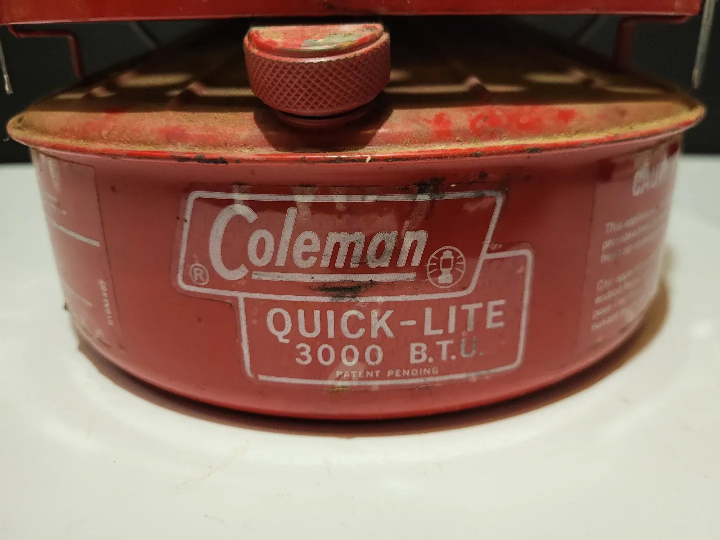Coleman Quick-Lite 3000 BTU Heater Model 518C image indicator(4)