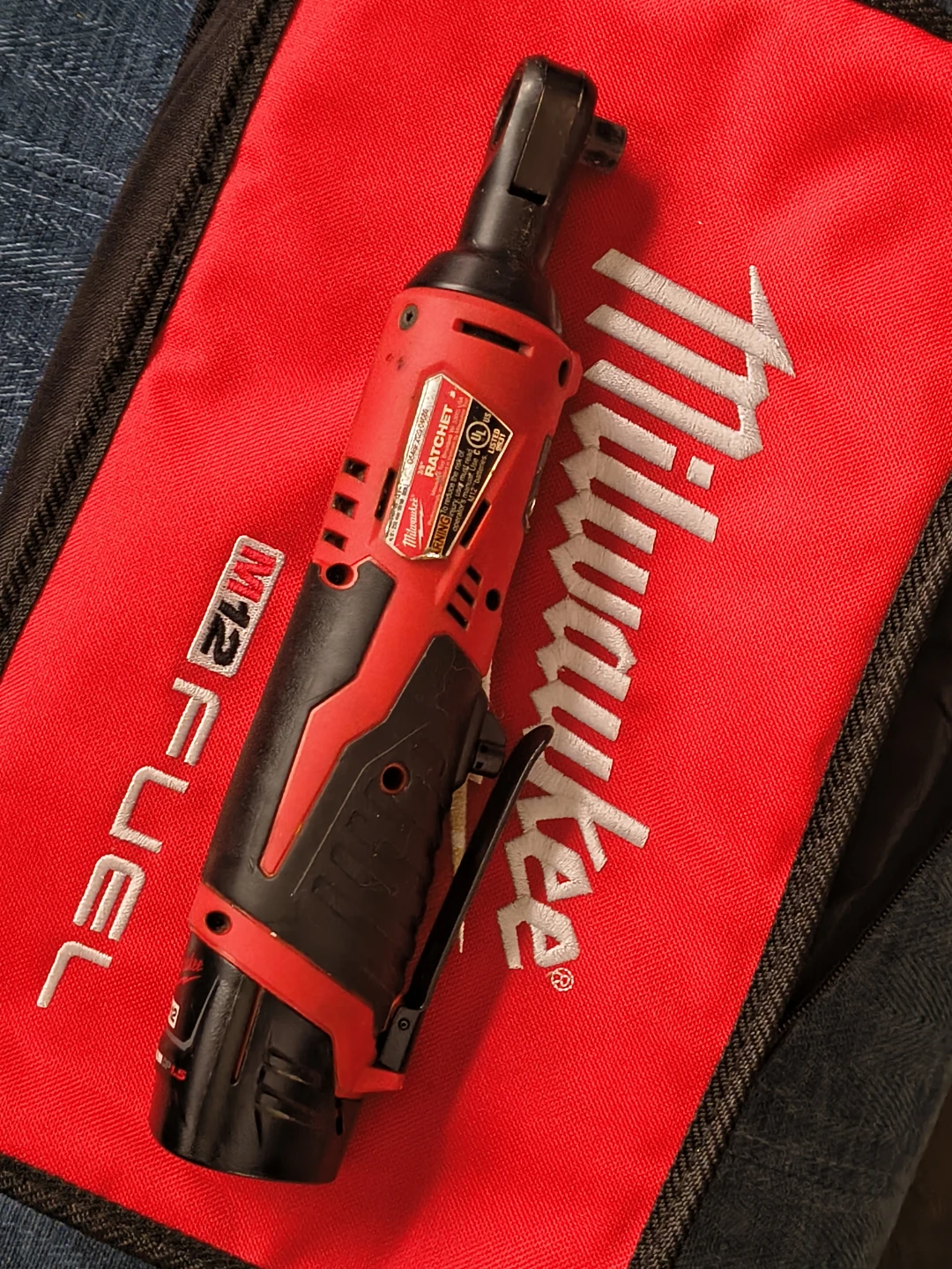 Milwaukee M12 FUEL Ratchet & Impact Wrench Combo Kit