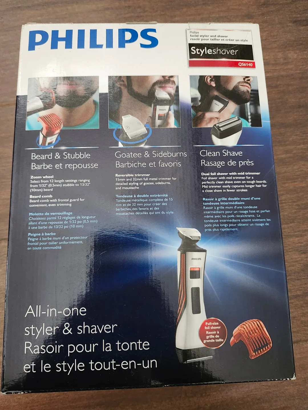Philips Styleshaver QS6140 - All-in-one Styler & Shaver 🥕 image indicator(2)