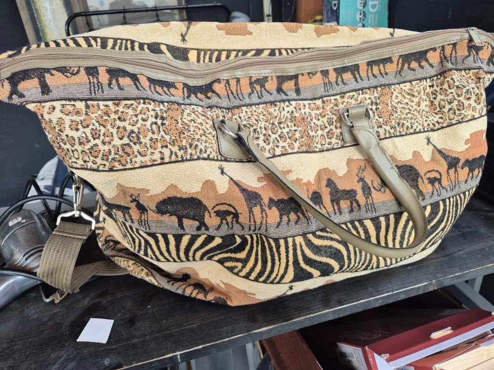 Jude Safari Print Duffle Bag image indicator(2)