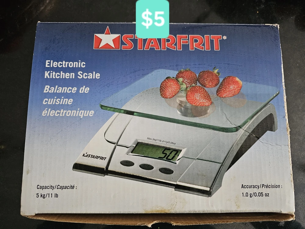 Starfrit Electronic Kitchen Scale