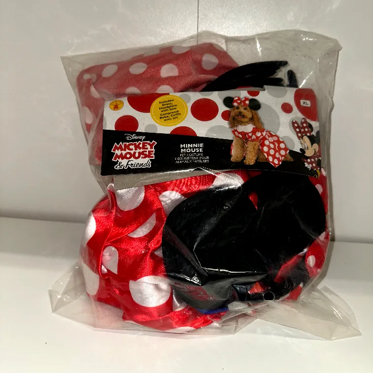 Disney Minnie Mouse Pet Costume - XL thumbnail