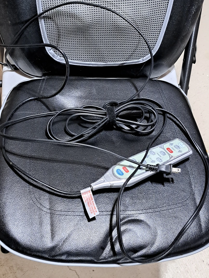 Back Massager Chair with Remote - photo 2