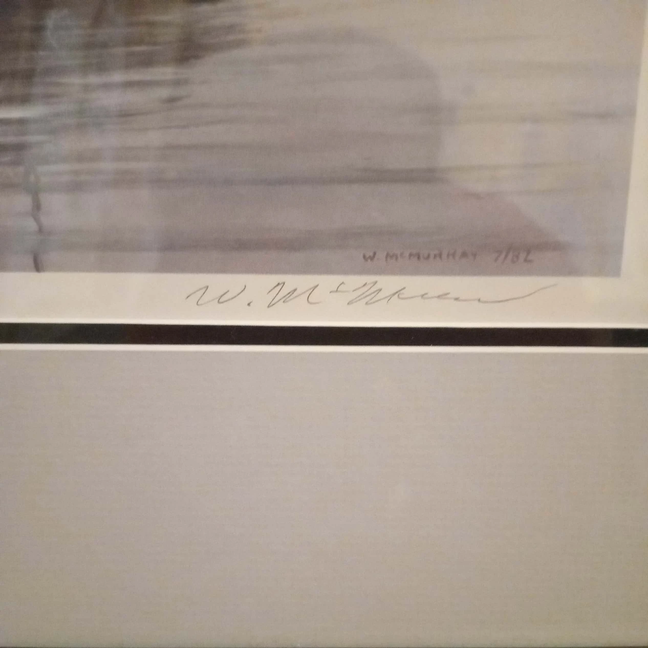 Hangable Framed  Autographed Painting of Sailboat McMurrary - photo 5