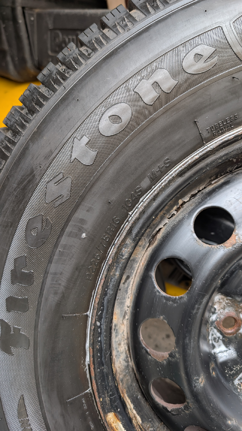 Tirés M+S winter force firestone - photo 2