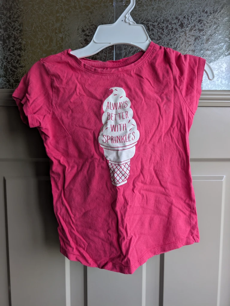 Girls sz 6 short sleeved shirts $3 ea