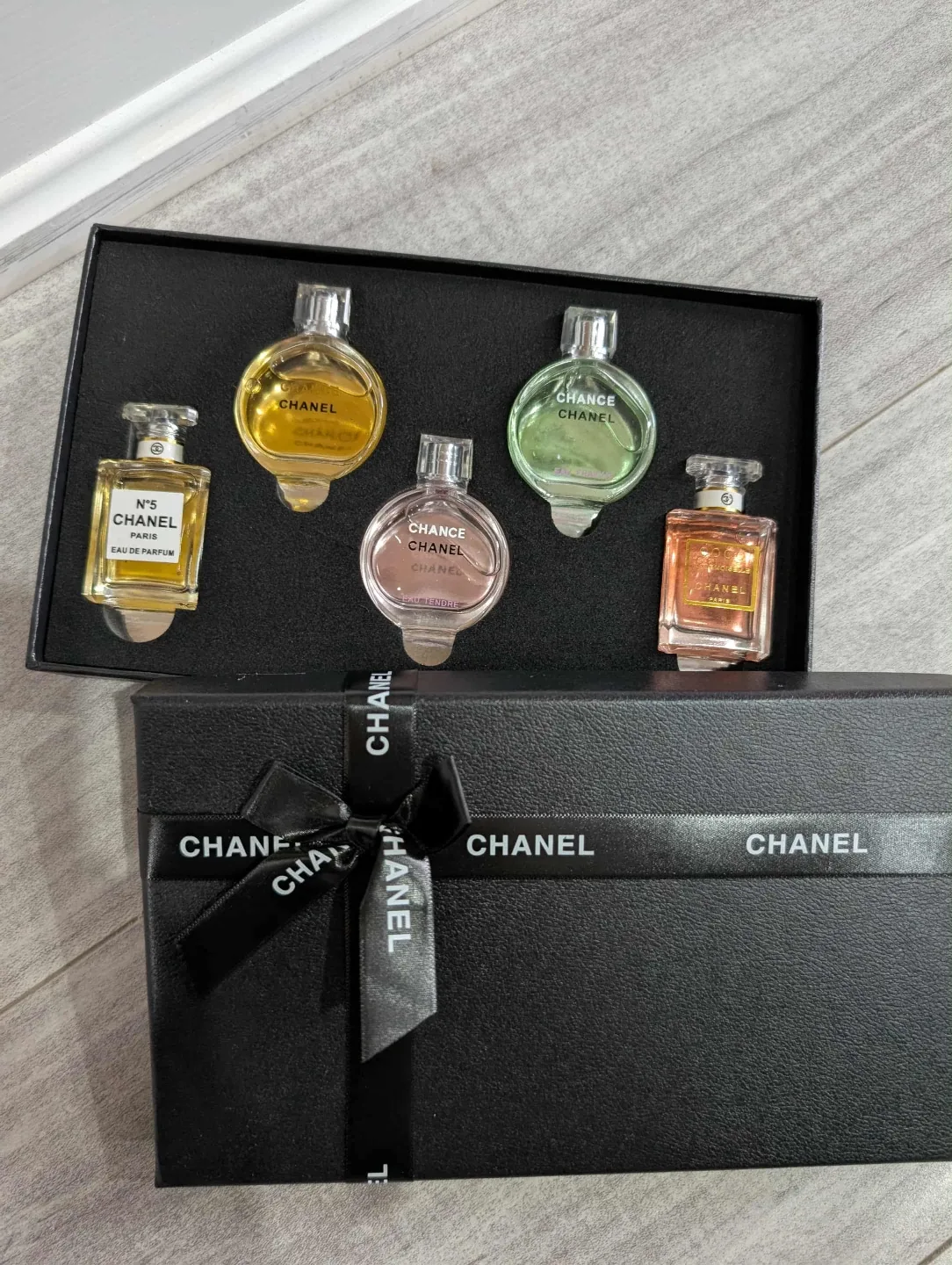 Chanel Miniature Perfume Set - New in Box
