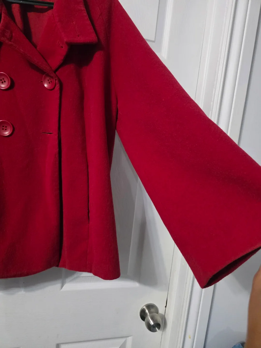 Nygard Red Wool Blend Coat - Size 16 image indicator(7)