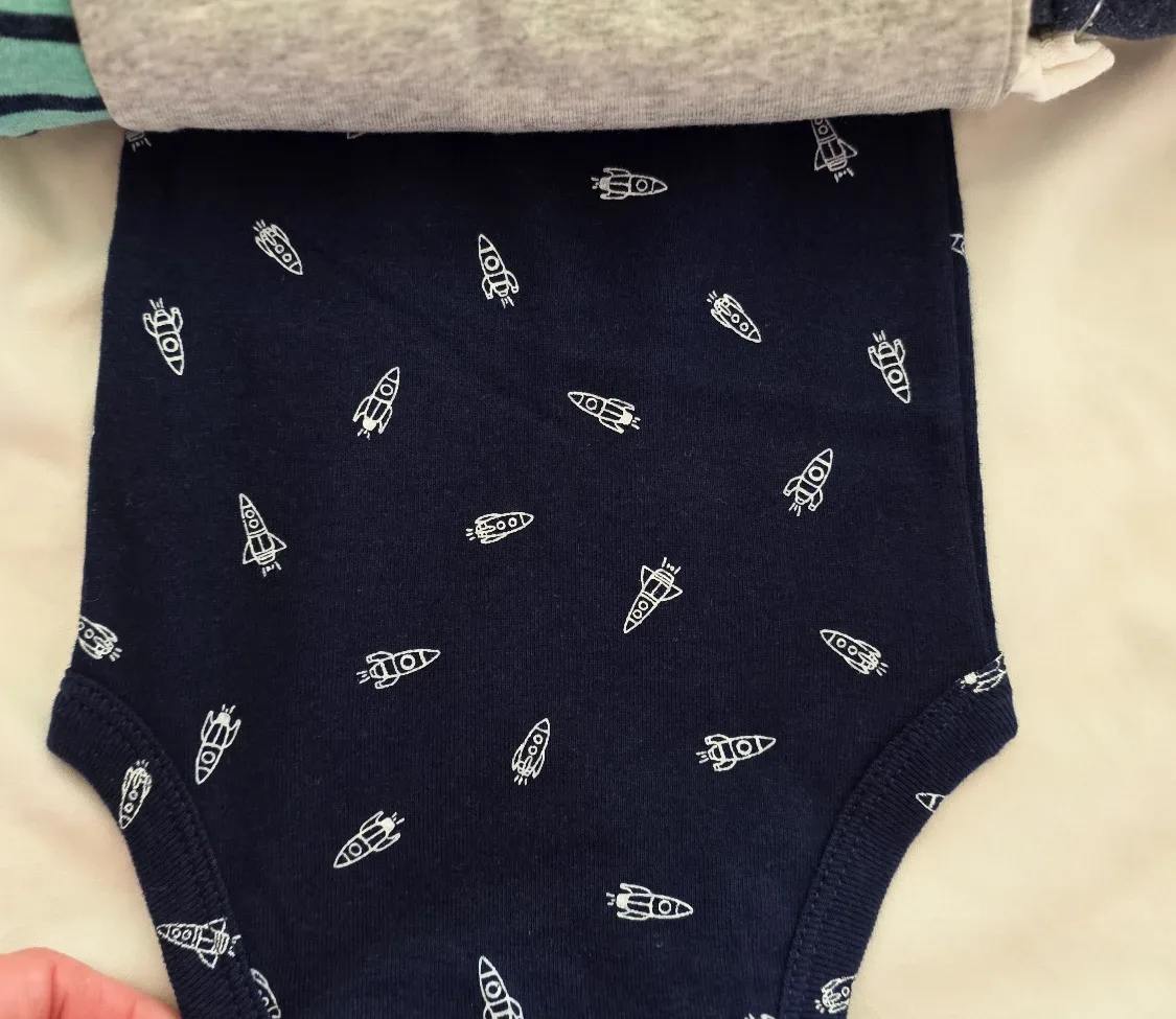 Carters 0-3 months boys bundle bodysuits image indicator(5)