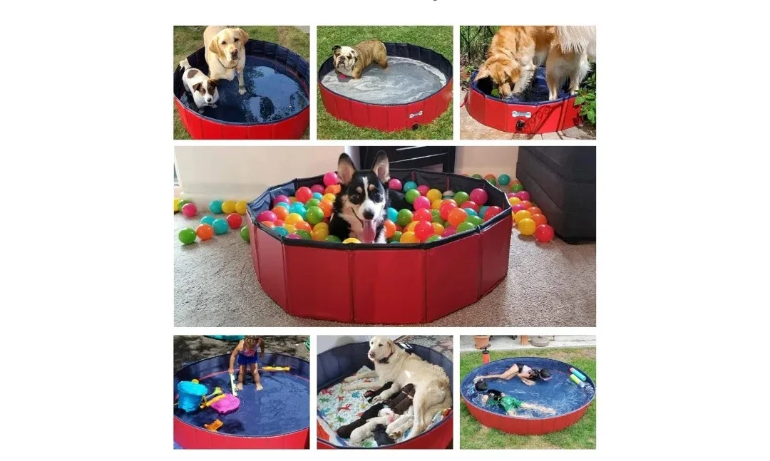 V-HANVER Dog Pool - 71 x 12 inch image indicator(4)