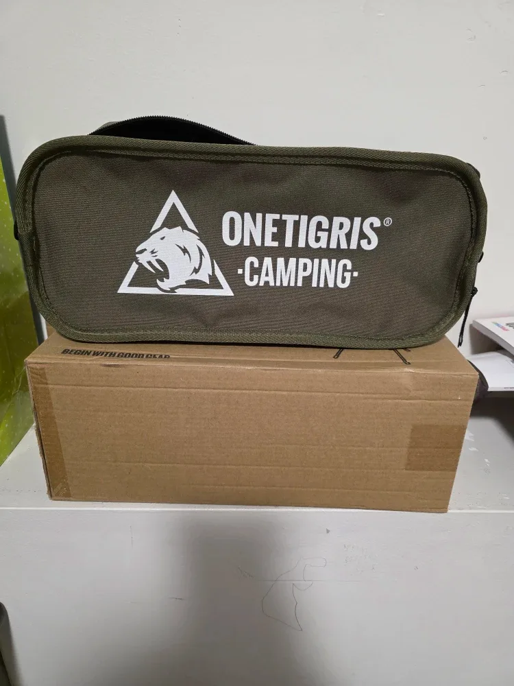 ONETIGRIS Camping Chair & Three Bears 2-Person Tent image indicator(5)
