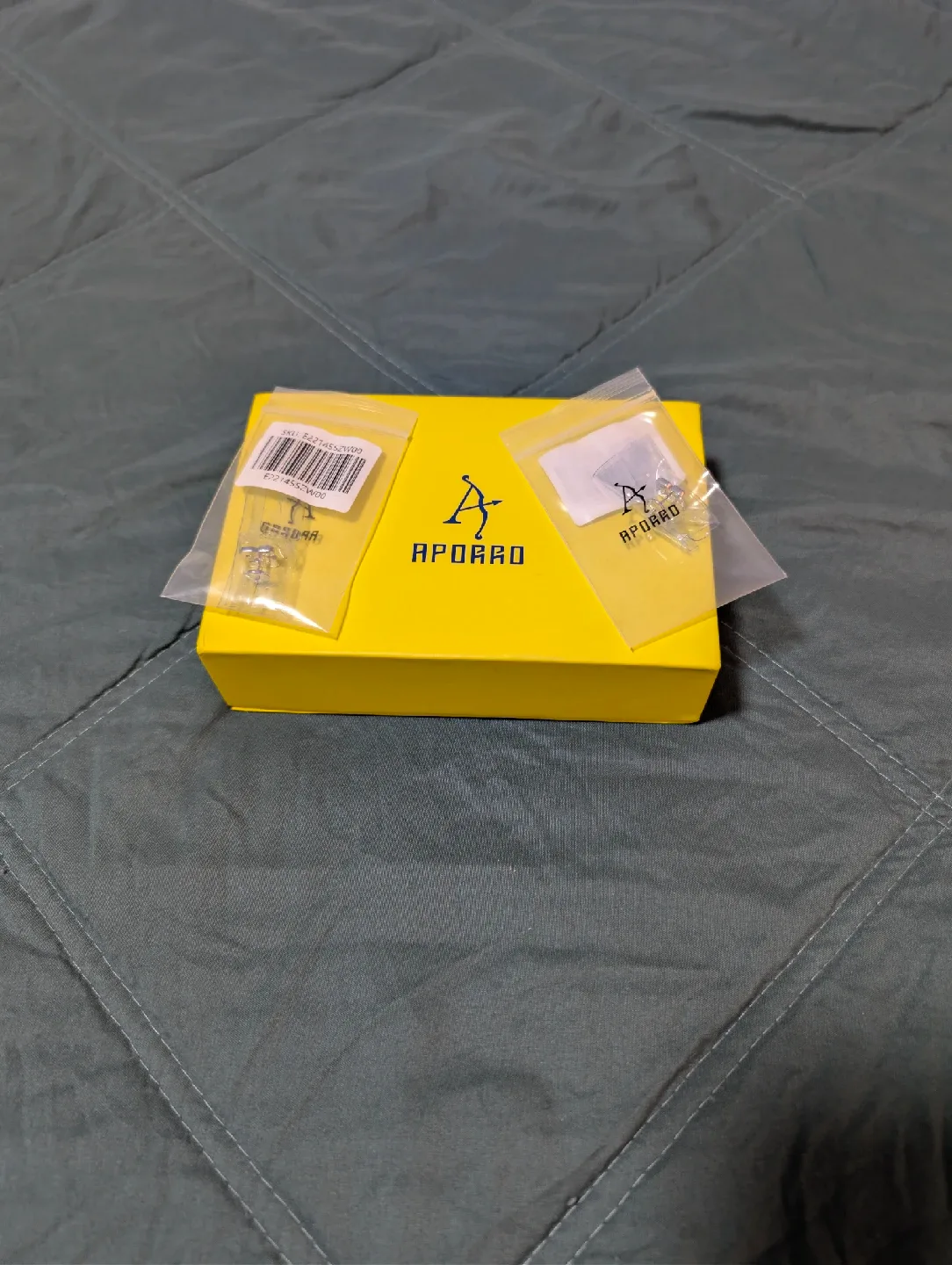 APORRO S925 Number 23 Stud Earring - New image indicator(2)