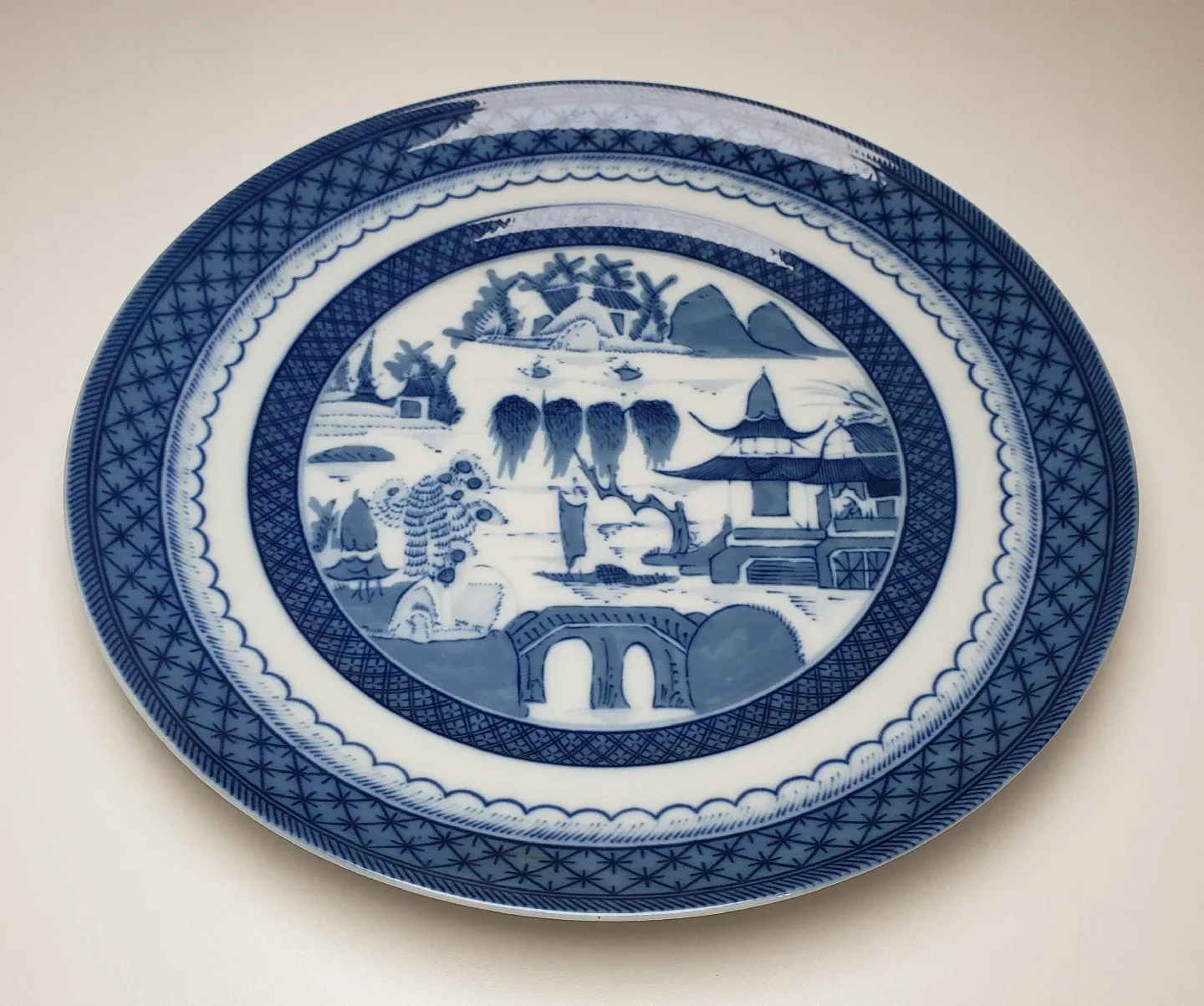 Mottahedeh Vista Alegre Historic Charleston Plate