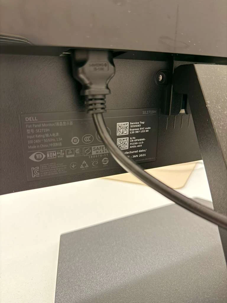 Dell SE2719H 27" Flat Panel Monitor - photo 5