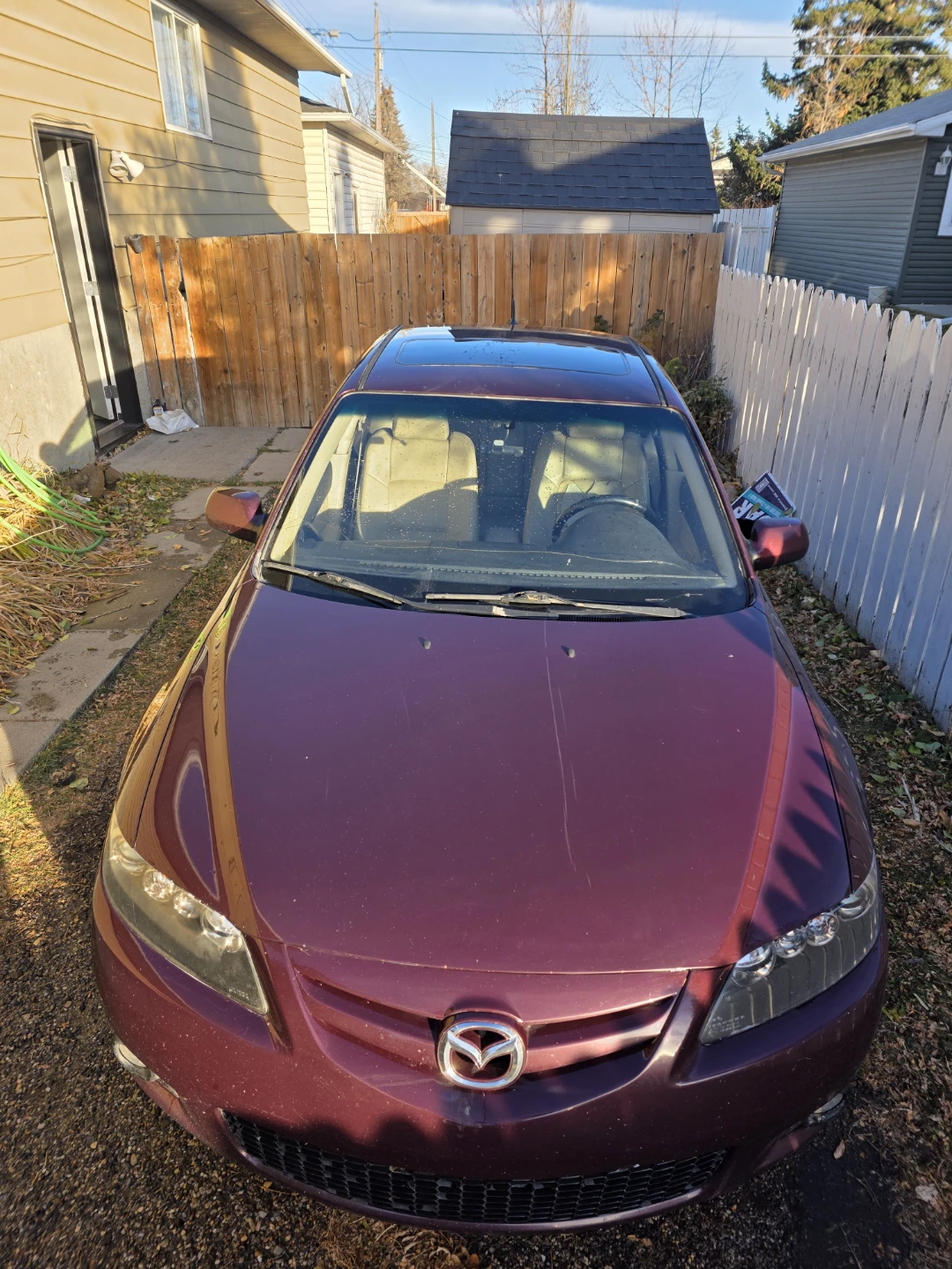 Mazda 6 Maroon Sedan