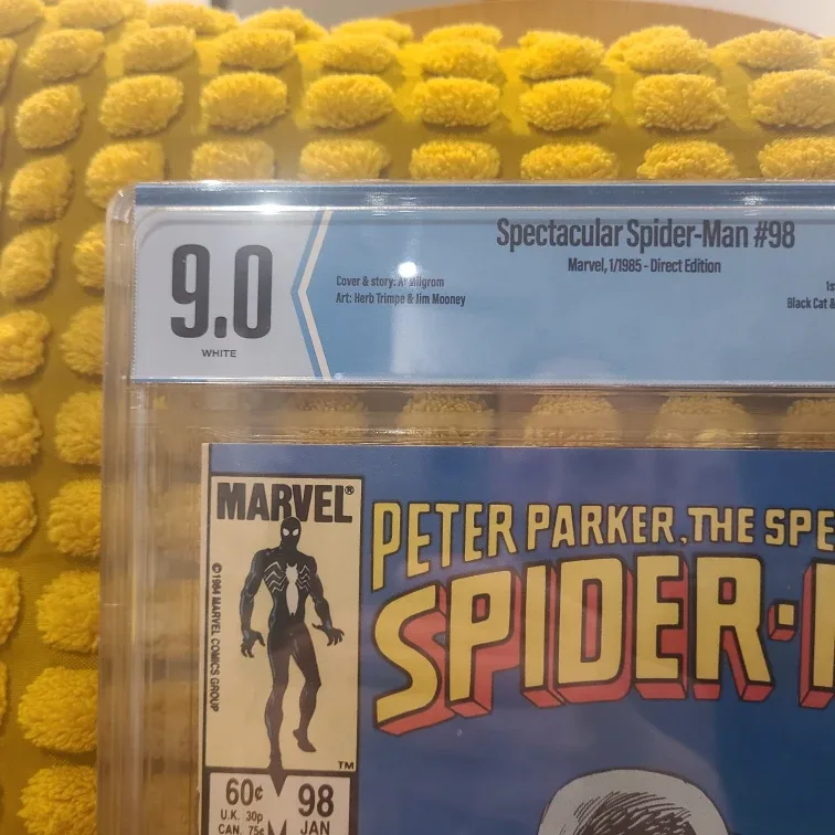 Spectacular Spider-Man #98 Graded CBCS 9.0 Comic Book image indicator(8)