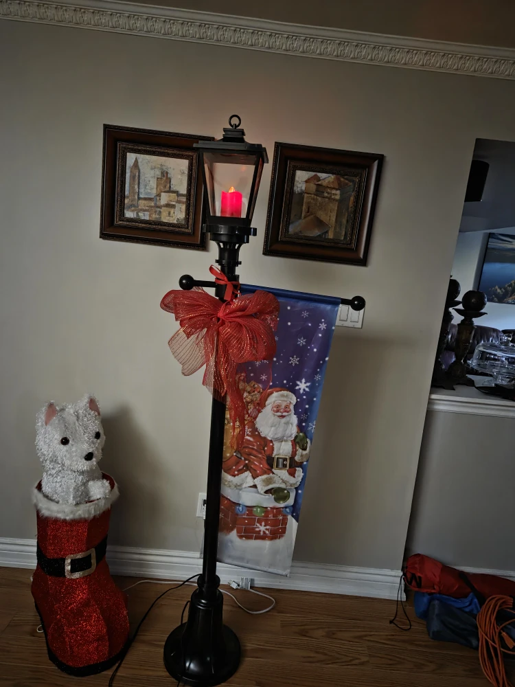 Christmas Decorative Lamp Post - photo 3