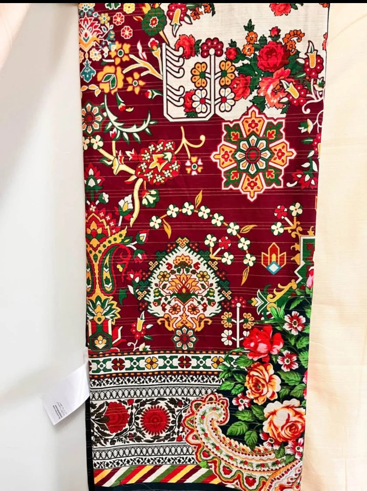 Khaadi's Floral Print 3-Piece Salwar Kameez Suit - photo 3