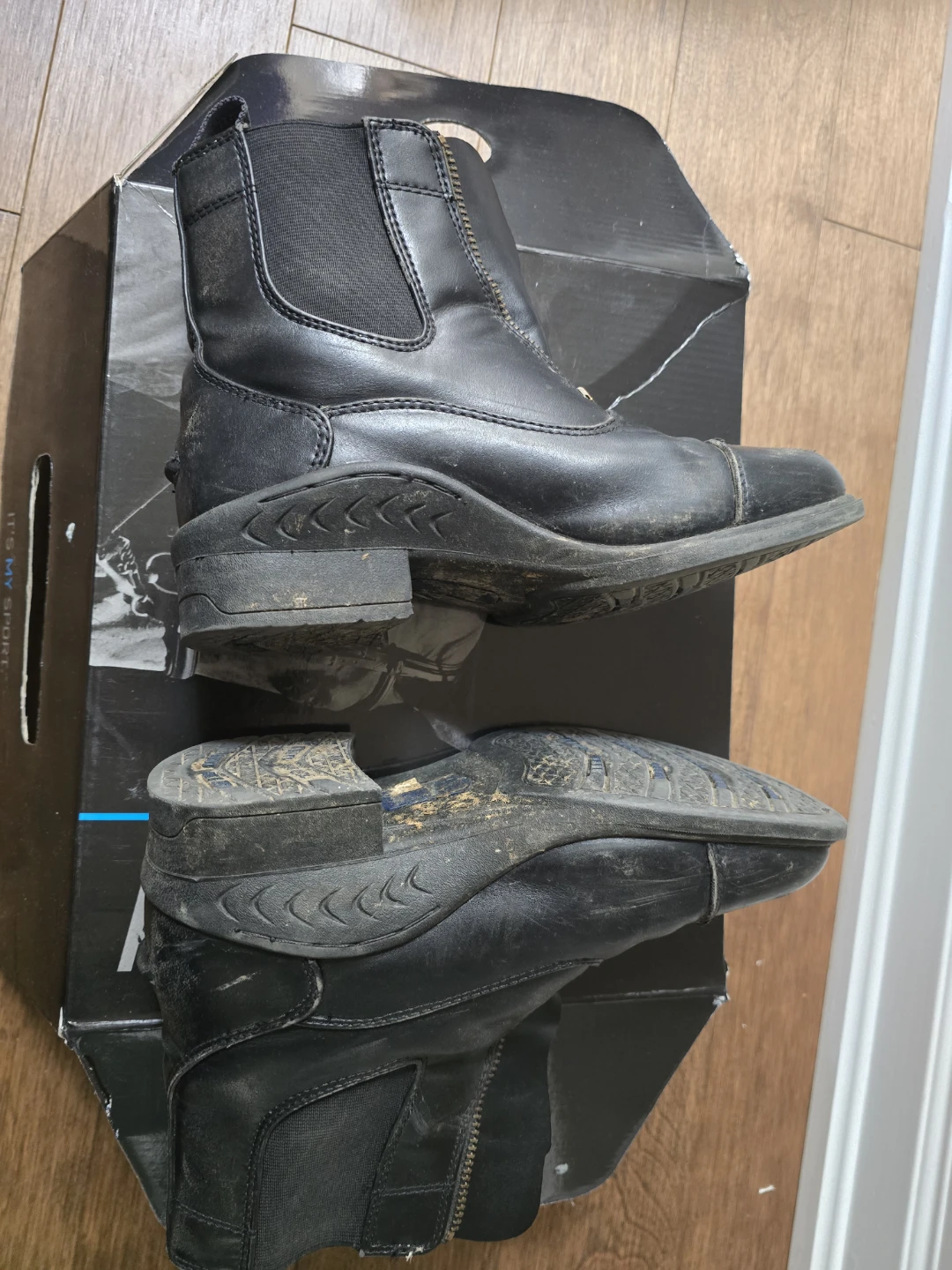 Auken Classic Zip Paddock Riding Boots - Size 4C - photo 4