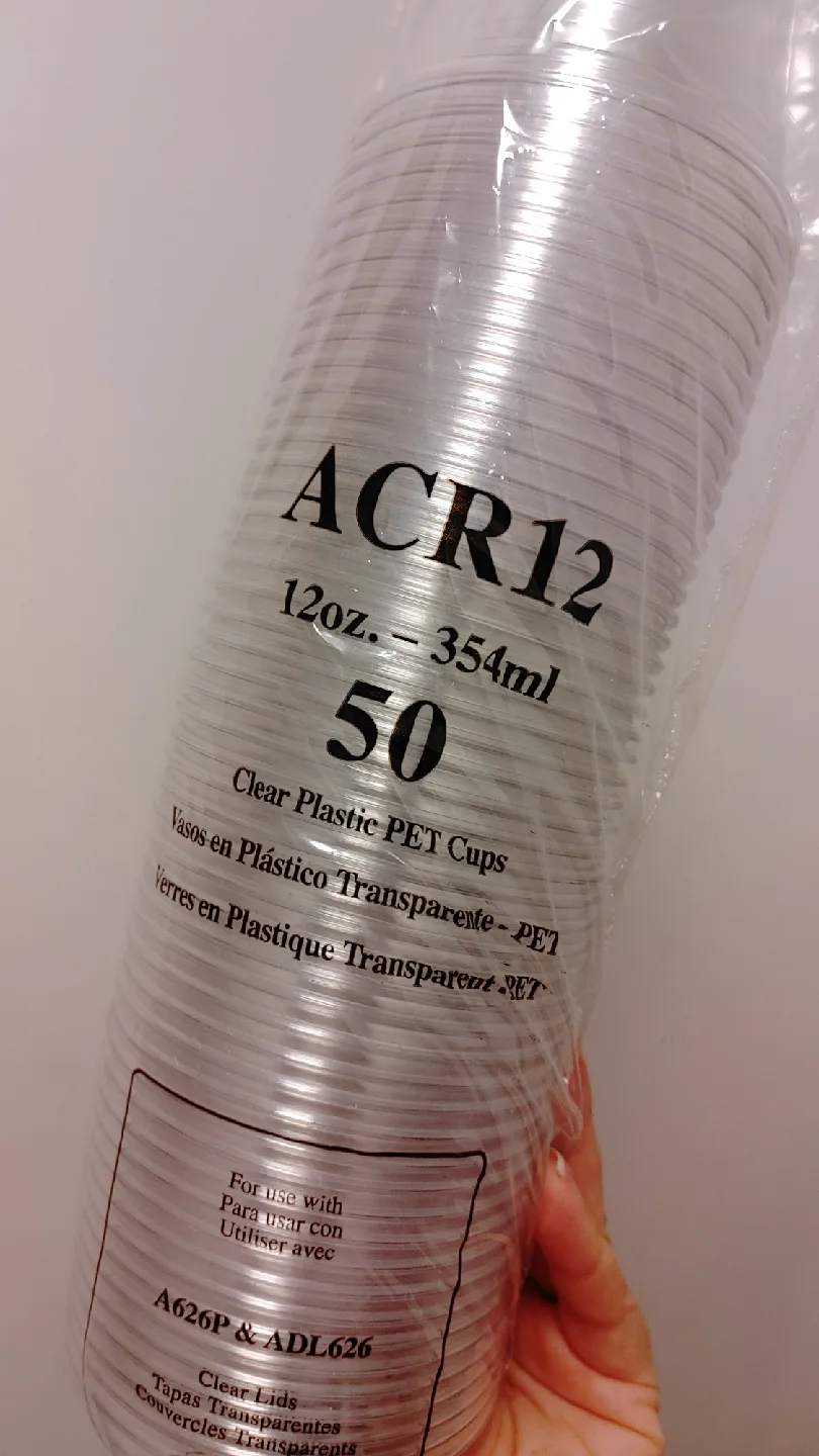 Clear Plastic Cups - 50 Pack New image indicator(2)
