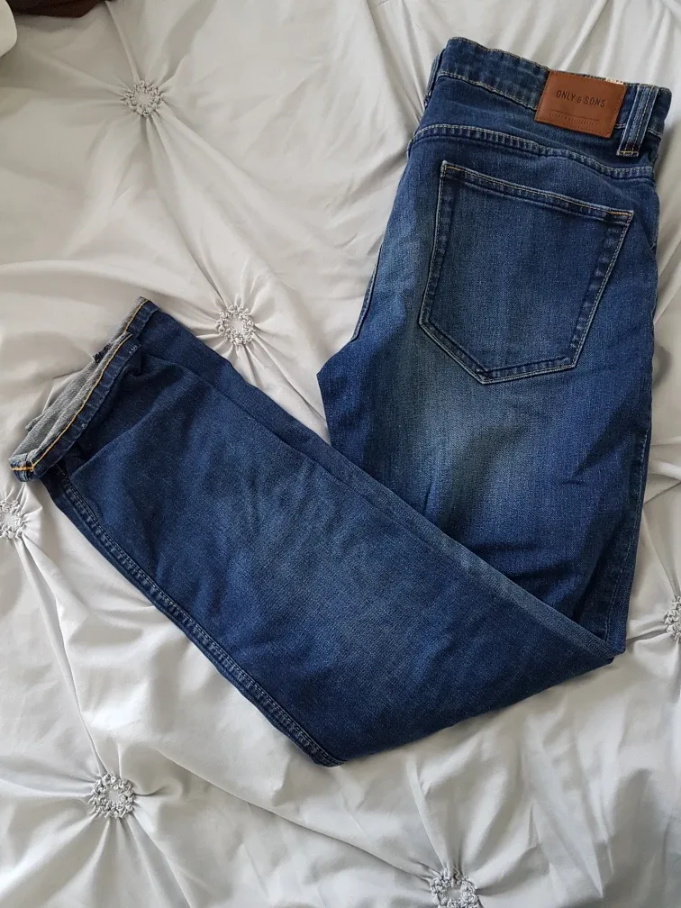 Only & Sons Jeans - Waist 34, Inseam 32