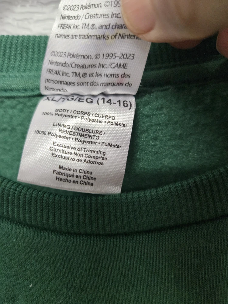 Pokemon Christmas Sweater - Size XL (14-16) - photo 2