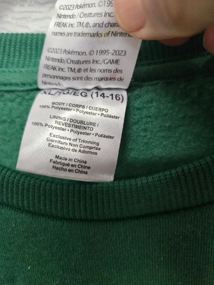 Pokemon Christmas Sweater - Size XL (14-16) image indicator(2)