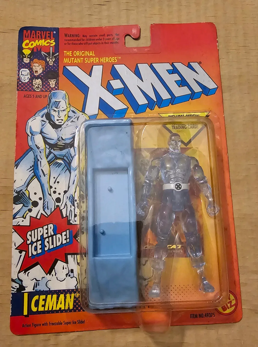 Uncanny XMen Iceman Action Figure with Freezable