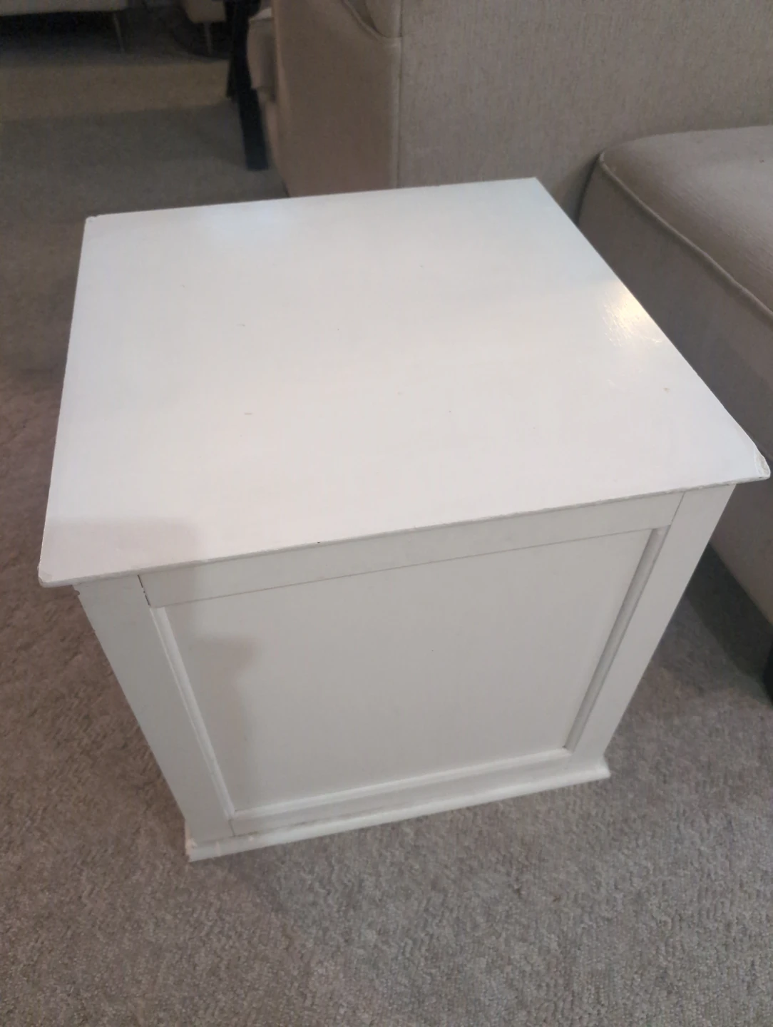 White Storage Container