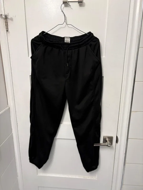 Manfinity Black Joggers - Size S