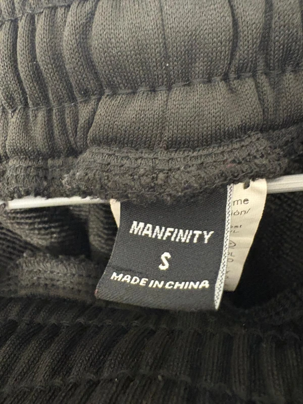 Manfinity Black Joggers - Size S - photo 2