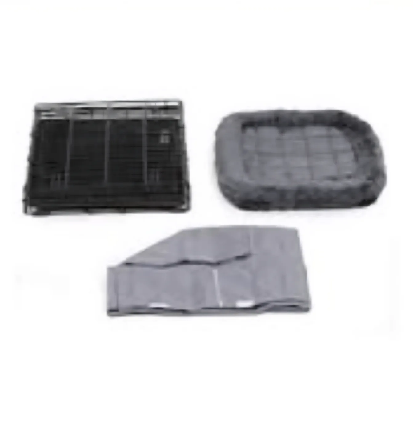 Dog Crate with Bed & Cover image indicator(2)
