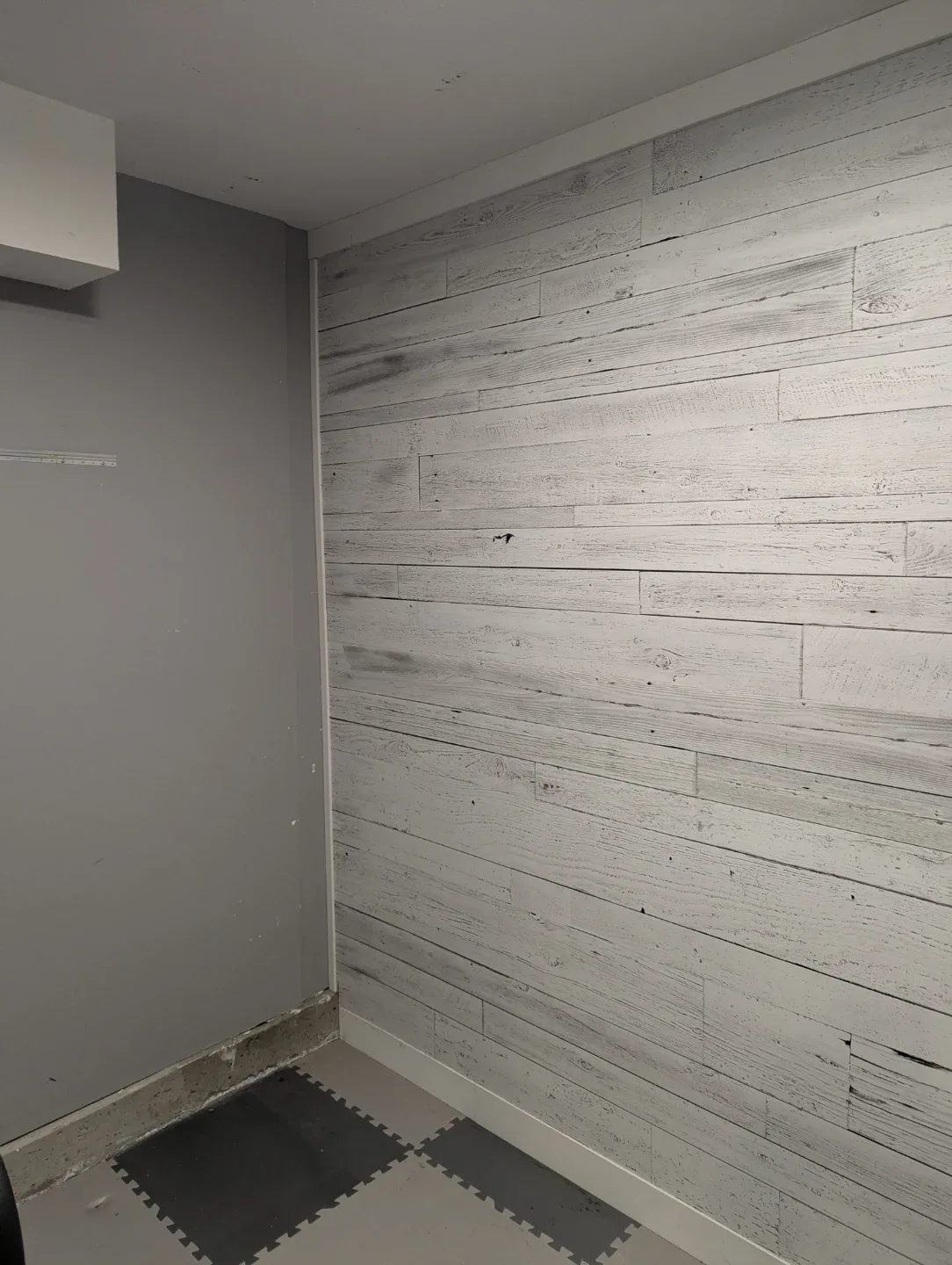 MURDesign Eastman Wall Panel Wood Look 1/4-in  White