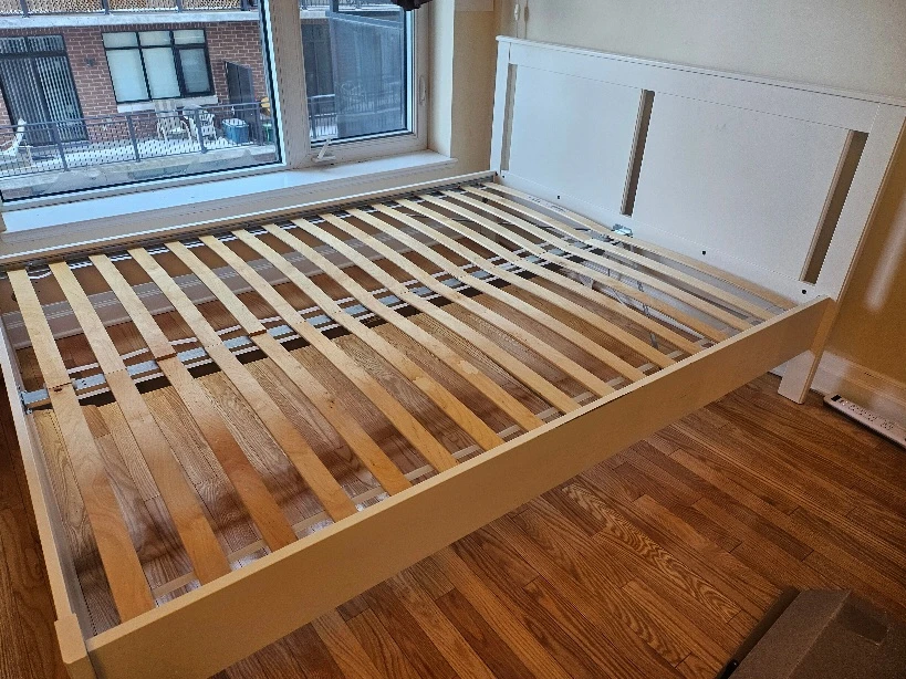 IKEA Hemnes Queen Size White Bed Frame