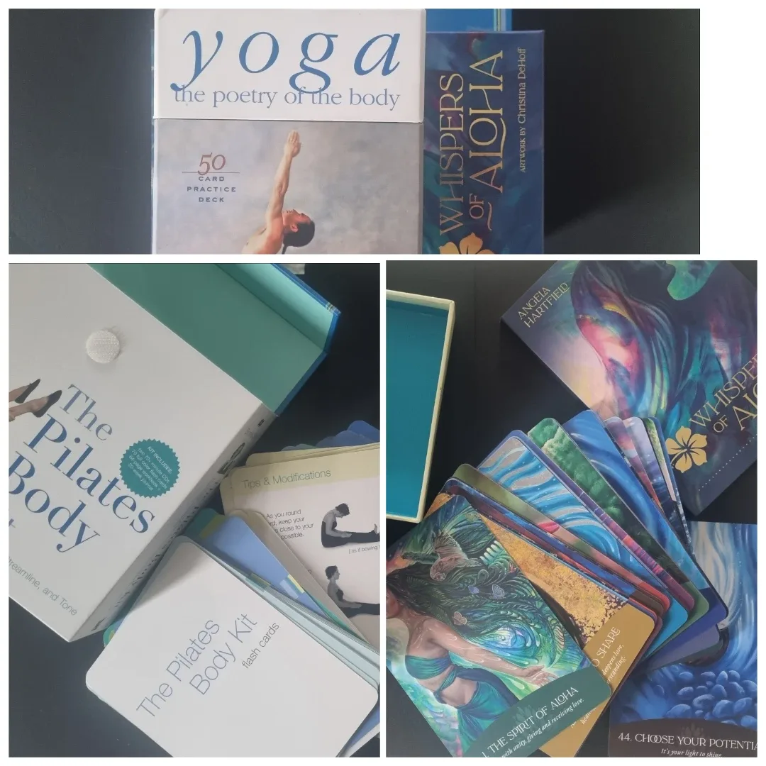 Yoga & Pilates Card Decks: Poetry of the Body & Pilates Body
